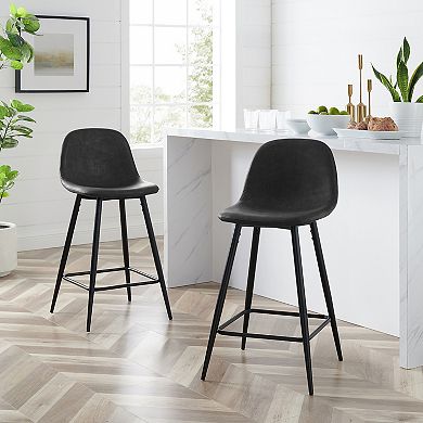 Crosley Weston 2-Piece Counter Stool Set