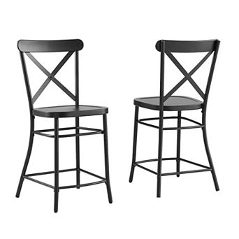Crosley Camille 2 pc Counter Stool Set