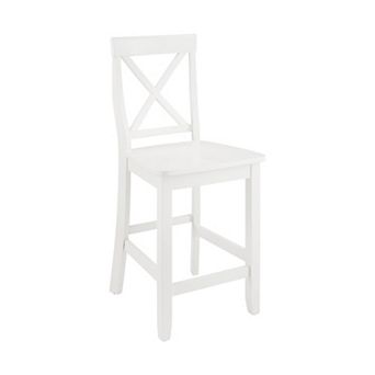 Crosley X-Back 2 pc Counter Stool Set