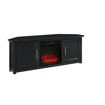 Crosley Camden Electric Fireplace Corner TV Stand