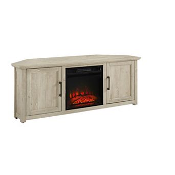 Crosley Camden Electric Fireplace Corner TV Stand