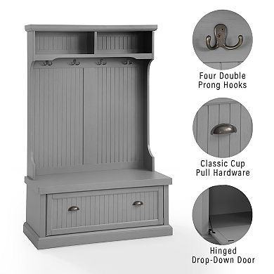 Crosley Seaside Hall Tree Storage Bench