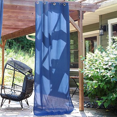 Sunnydaze Modern Outdoor Curtain Panel
