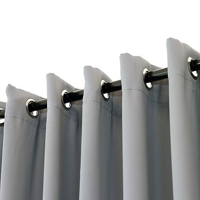 Sunnydaze Simple Outdoor Curtain Panel - Set of 2