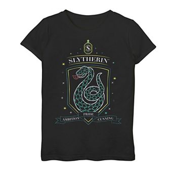 Girls 7-16 Harry Potter Slytherin Stamp Graphic Tee