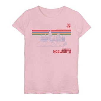 Girls 7-16 Harry Potter "Welcome to Hogwarts" Castle Graphic Tee