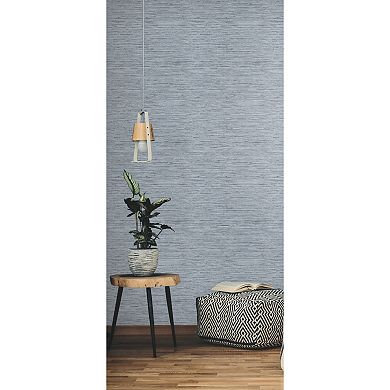 RoomMates Faux Grasscloth Peel & Stick Wallpaper