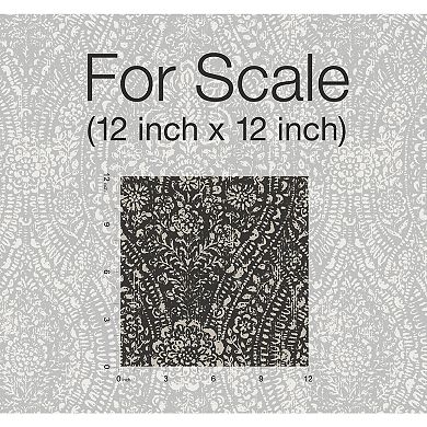 RoomMates Ornate Ogee Peel & Stick Wallpaper