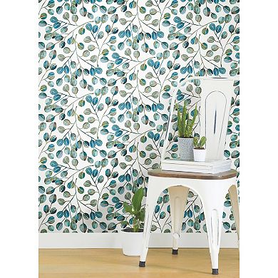 RoomMates Eucalyptus Peel & Stick Wallpaper