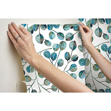 RoomMates Eucalyptus Peel & Stick Wallpaper