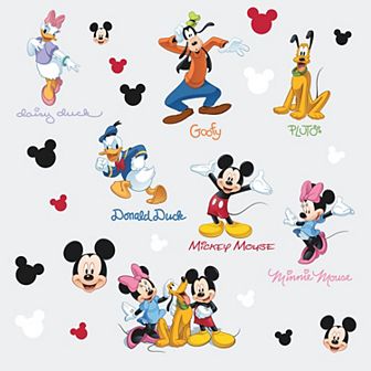 Disney's Mickey Mouse & Friends Peel & Stick Wall Decal by RoomMates