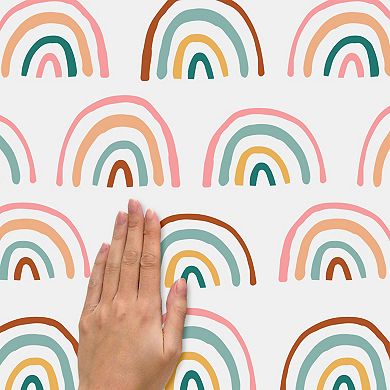 RoomMates Rainbow Peel & Stick Wall Decal 40-piece Set