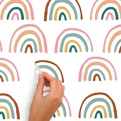 RoomMates Rainbow Peel & Stick Wall Decal 40-piece Set