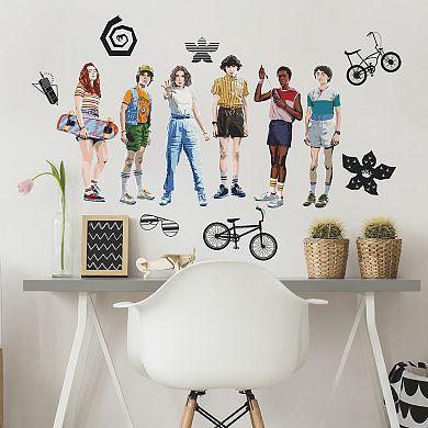 Netflix Stranger Things Peel & Stick Wall Decal 17-piece Set by RoomMates
