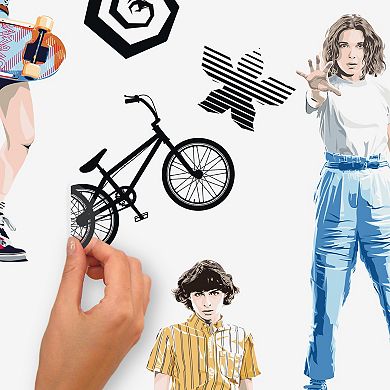 Netflix Stranger Things Peel & Stick Wall Decal 17-piece Set by RoomMates