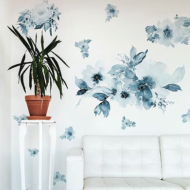 RoomMates Watercolor Floral Peel & Stick Wall Decal 13-piece Set