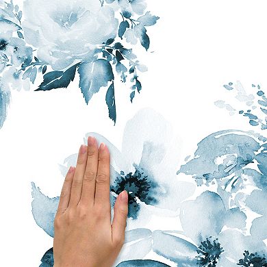 RoomMates Watercolor Floral Peel & Stick Wall Decal 13-piece Set