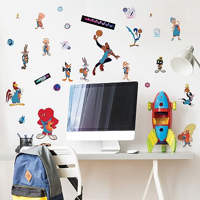 RoomMates Space Jam Peel & Stick Wall Decal 34-piece Set
