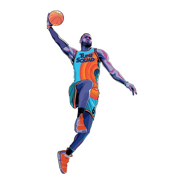 RoomMates Space Jam Lebron Peel & Stick Wall Decals
