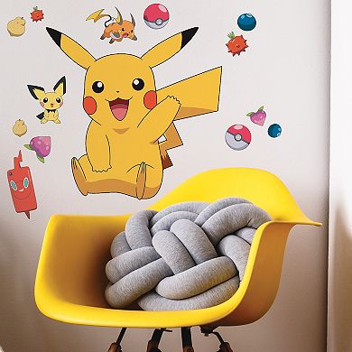 RoomMates Pokemon Pikachu Peel & Stick Wall Decal 14-piece Set