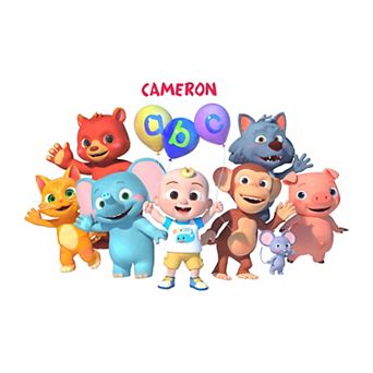 RoomMates Cocomelon Peel & Stick Wall Decals With Alphabet