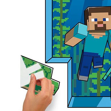 RoomMates Minecraft Peel & Stick Giant Wall Decal