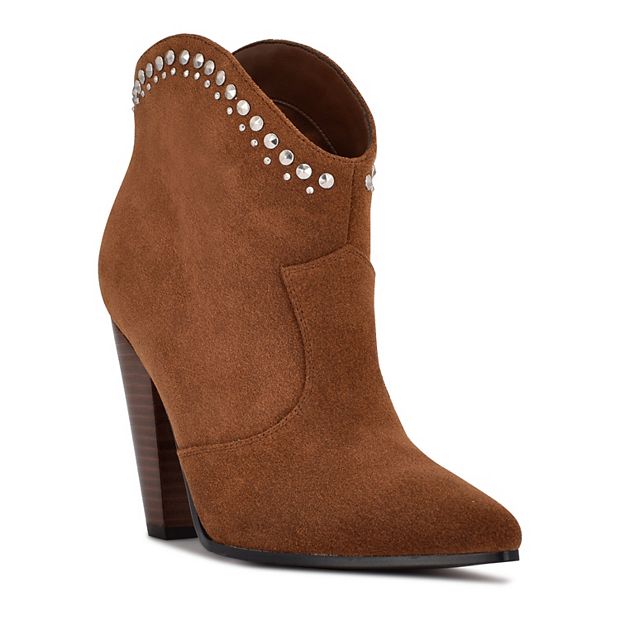 Nine west 2024 brown suede boots