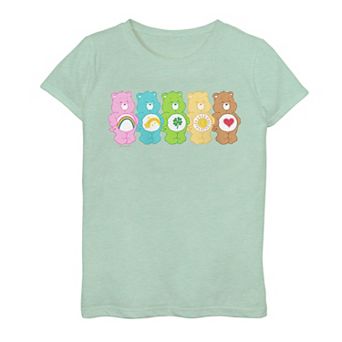 Girls 7-16 Care Bears Line Group Graphic Tee
