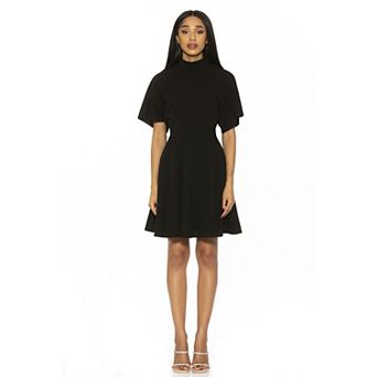Women's ALEXIA ADMOR Dolman Fit & Flare Mini Dress