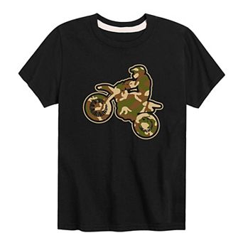 Boys 8-20 Camo Motocross Graphic Tee