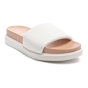 London Rag Moulded Pool Women's Slide Sandals