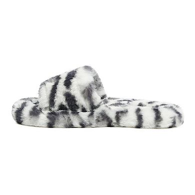 London Rag Snuggle-In Women's Faux Fur Slippers