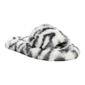 London Rag Snuggle-In Women's Faux Fur Slippers