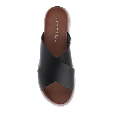 London Rag Johana Women's Slip-On Sandals