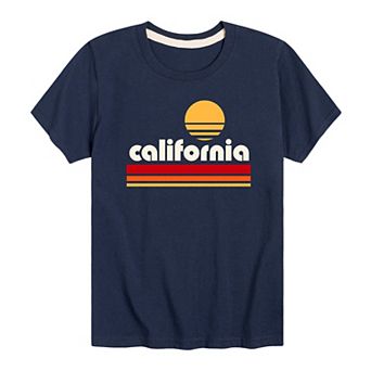 Boys 8-20 Retro California Sun Graphic Tee