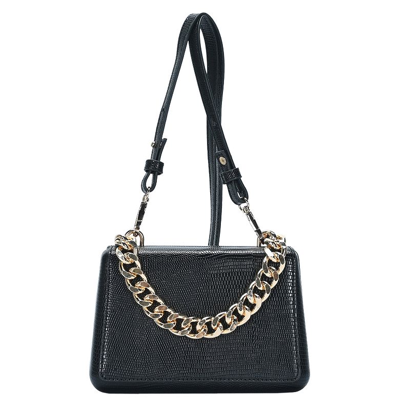 Madison West Jade Crossbody Bag, Black