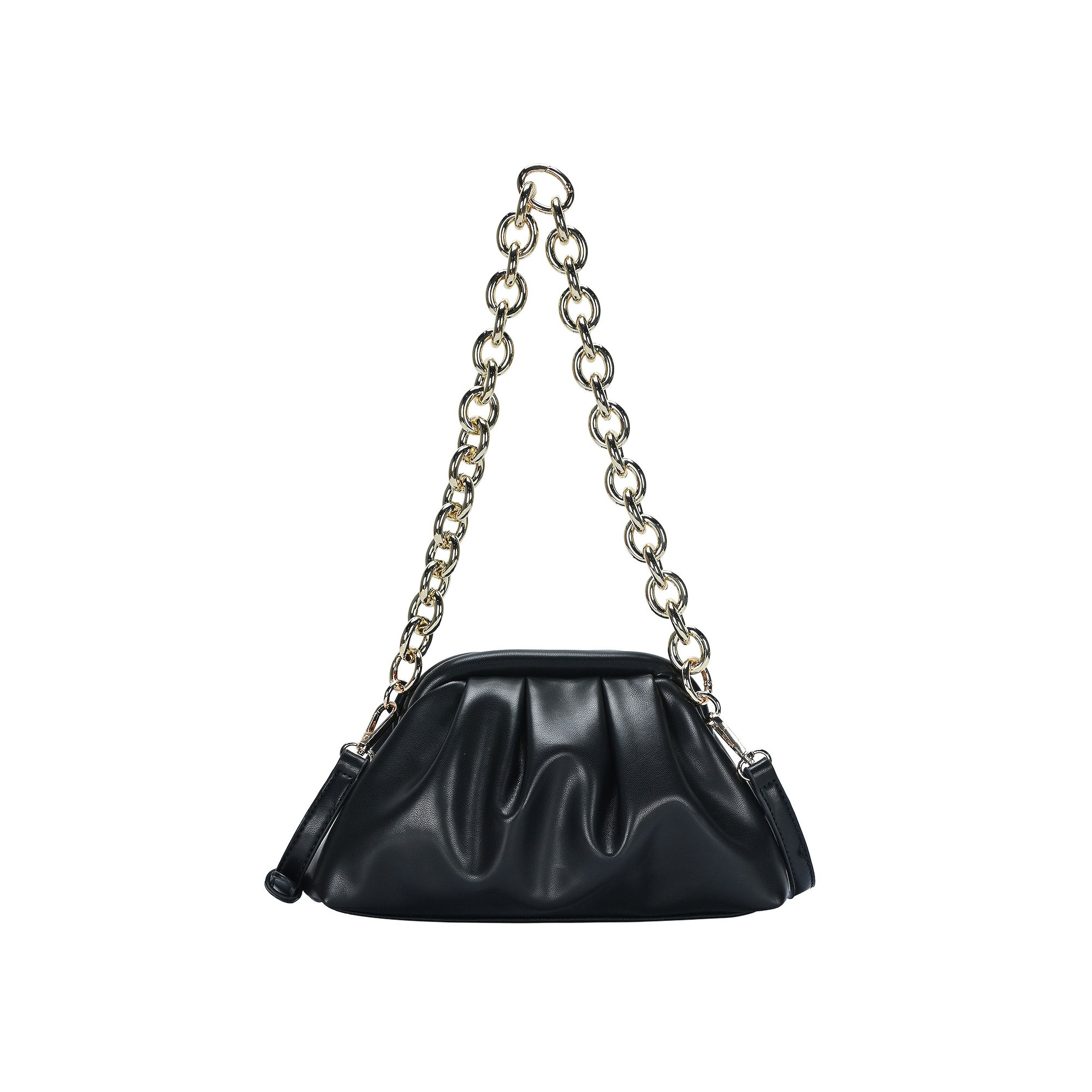 Madison West Marlene Crossbody Clutch, Black