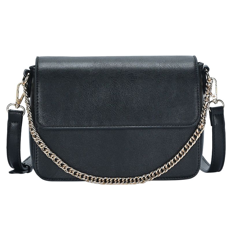 Madison West Gemma Crossbody Bag, Black