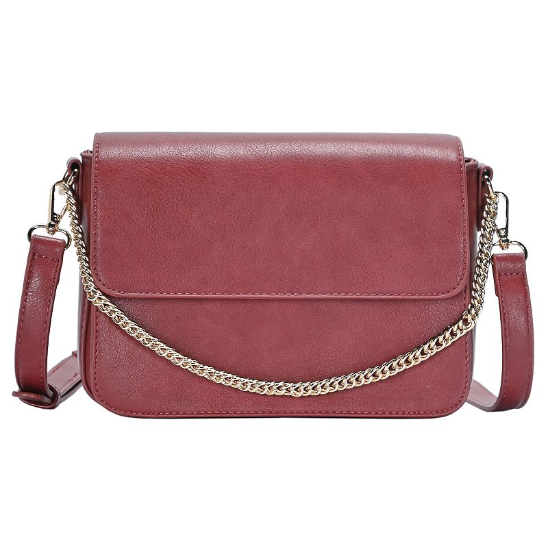 Madison West Gemma Crossbody Bag, Brick