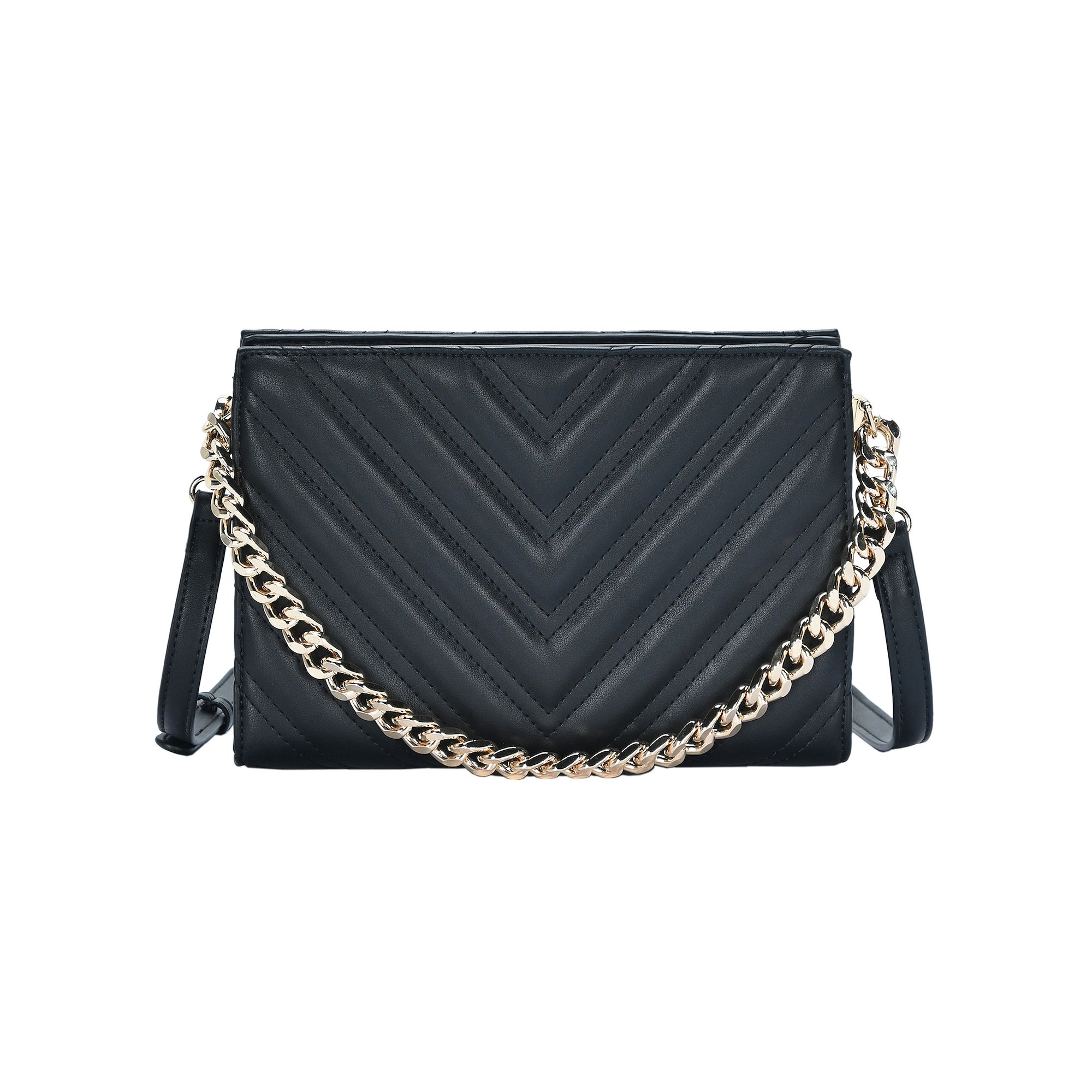 Madison West Gigi Crossbody Bag, Black