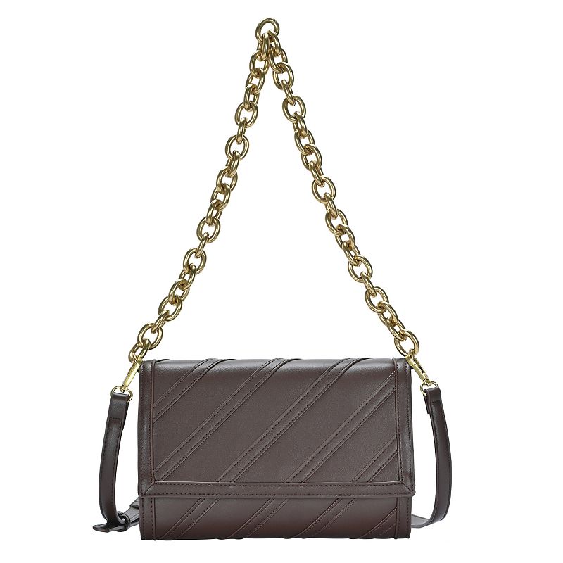 Madison West Julia Crossbody Bag, Brown