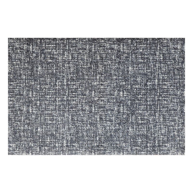 Bungalow Flooring ColorStar Static 22 x 34 Doormat, Grey, 2X3 Ft