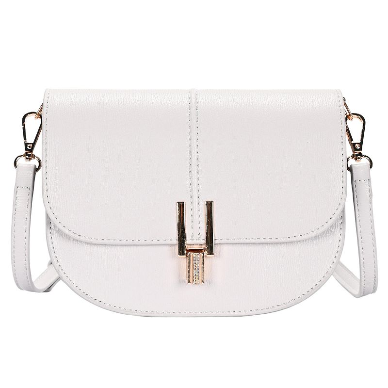 Madison West Annabelle Crossbody Bag, Light Gray