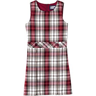 Girls 2-20 Lands' End School Uniform Plaid Jumper