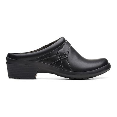 Clarks® Angie Mist Women's Leather Mules