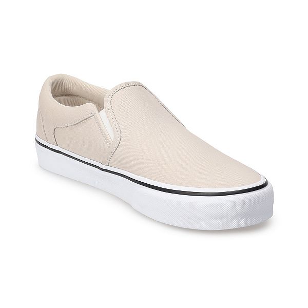 White slip on store vans kohls