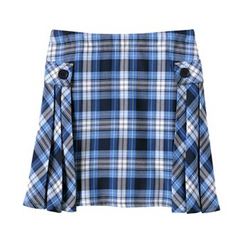 Girls 2-20 Lands' End School Uniform Side Pleat Plaid Skort