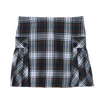 Girls 2-20 Lands' End School Uniform Side Pleat Plaid Skort