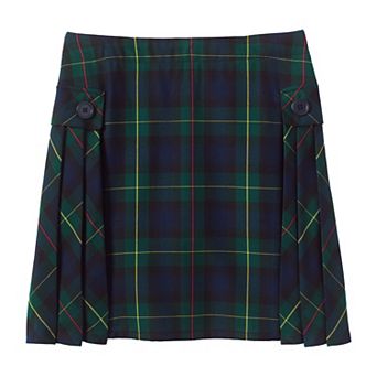 Girls 2-20 Lands' End School Uniform Side Pleat Plaid Skort