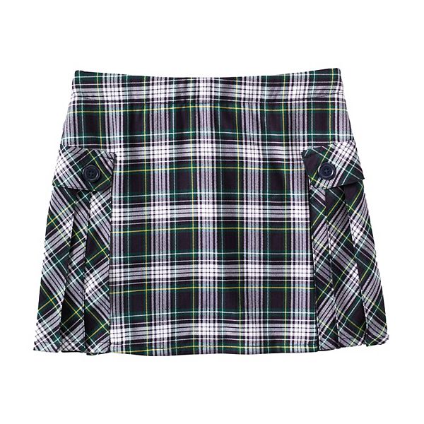 Girls 2-20 Lands' End School Uniform Side Pleat Plaid Skort